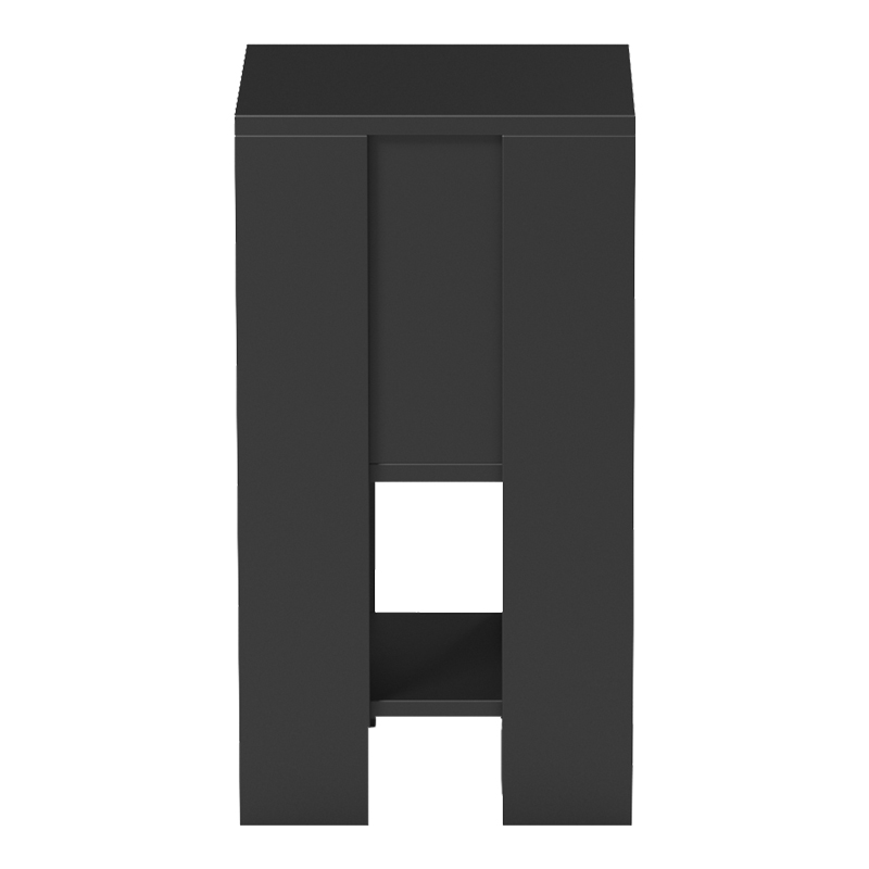 Нощно шкафче Reppo черно 30x30x55см - Image 5
