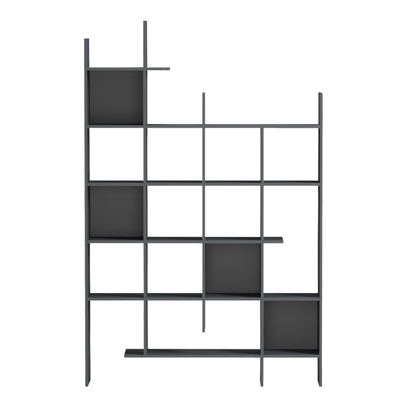Библиотека Manco антрацит 122x25.5x188см - Image 2