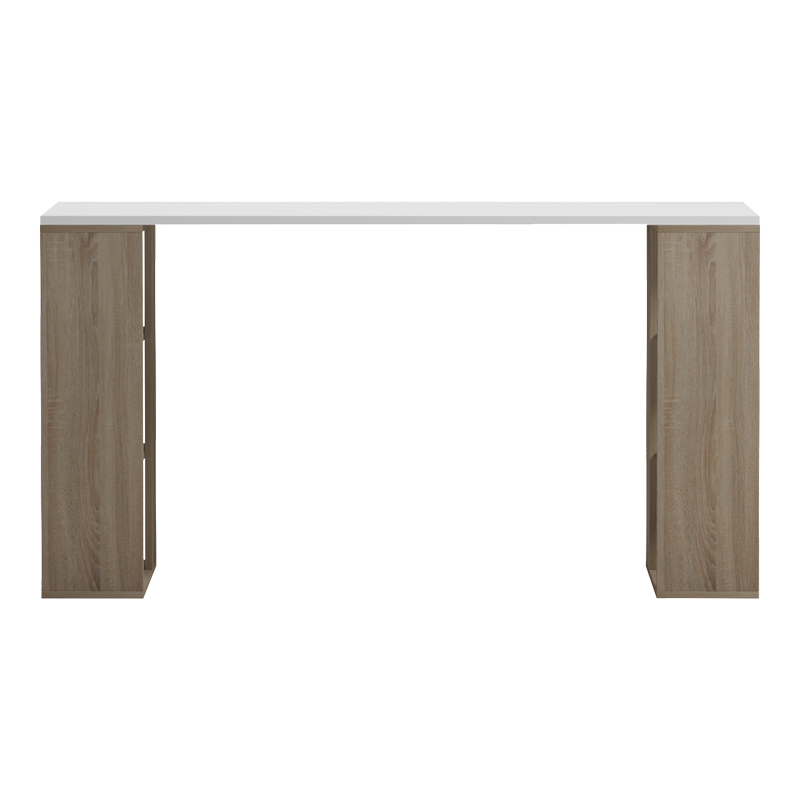 Бюро с рафт Colmar sonoma-white 140x60x75см - Image 5