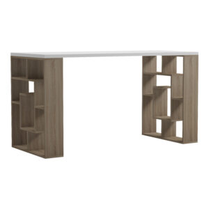 Бюро с рафт Labirent sonoma-white 140x60x75см