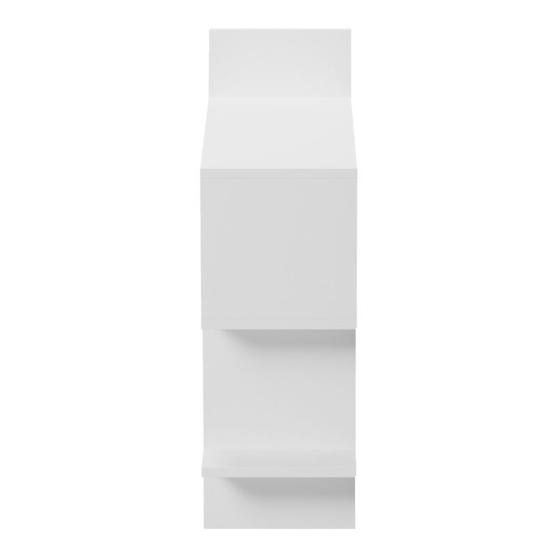Стенен рафт Paralel бял 70x22x65.5см - Image 4