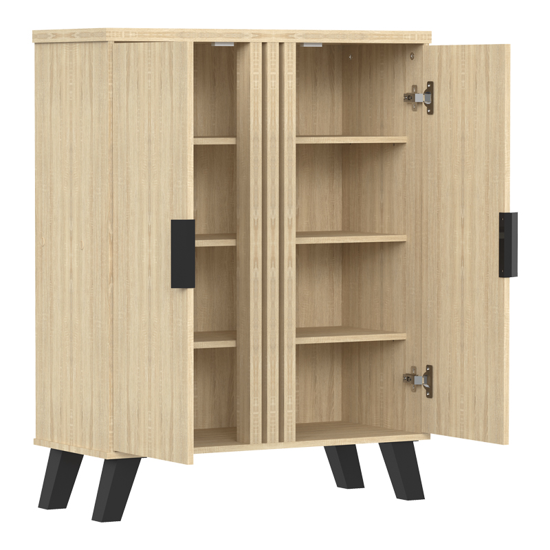 Поставка за обувки-шкаф Shoby sonoma 70.5x30x91см - Image 4