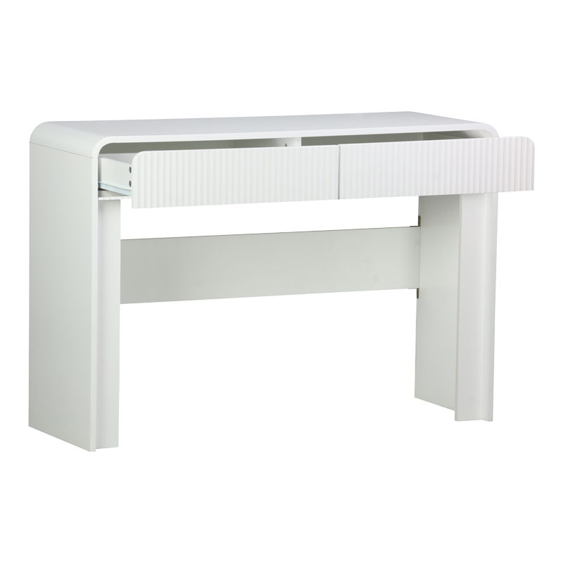 Конзола Zeplen бяла MDF 110x38x75см - Image 2