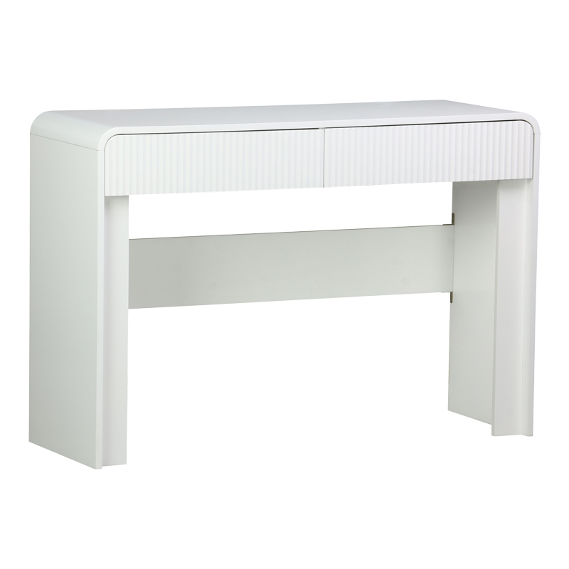 Конзола Zeplen бяла MDF 110x38x75см - Image 3