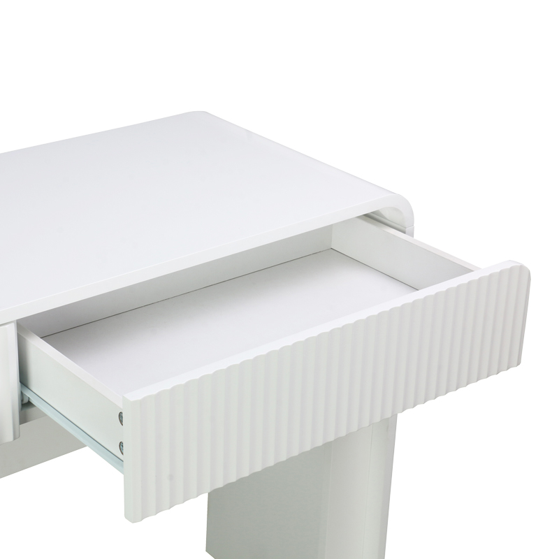 Конзола Zeplen бяла MDF 110x38x75см - Image 6