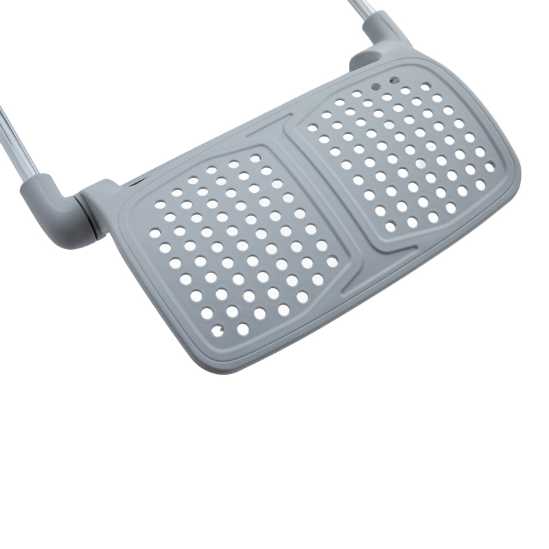Офис стол Vigo mesh, сив цвят, 52x70x118-124 см - Image 9