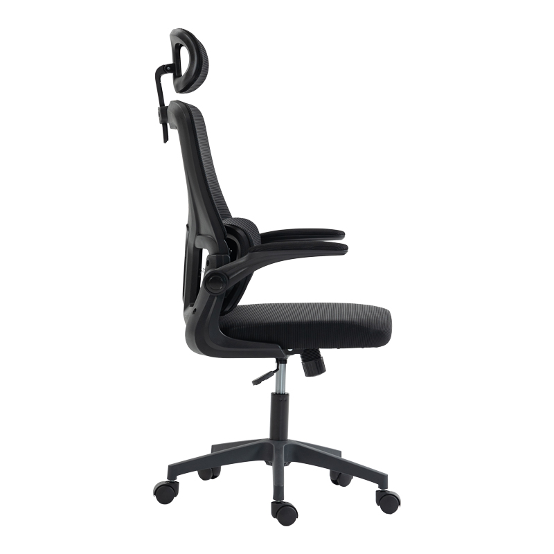 Директорски офис стол Mainz mesh черен цвят 50x60x112-122см - Image 4