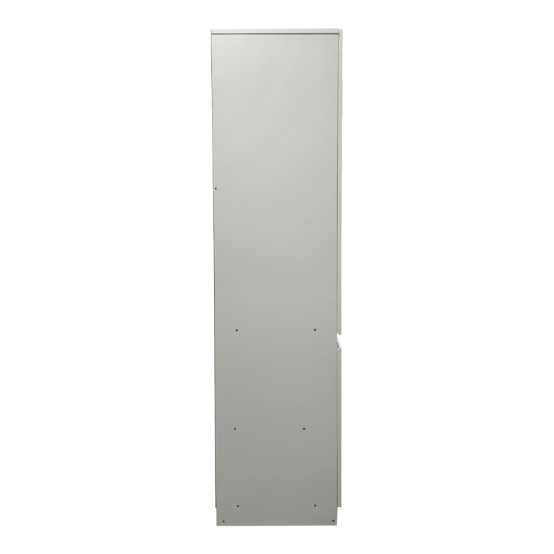 Трикрилен гардероб Merzia sonoma-white 120x46.5x183cm - Image 6
