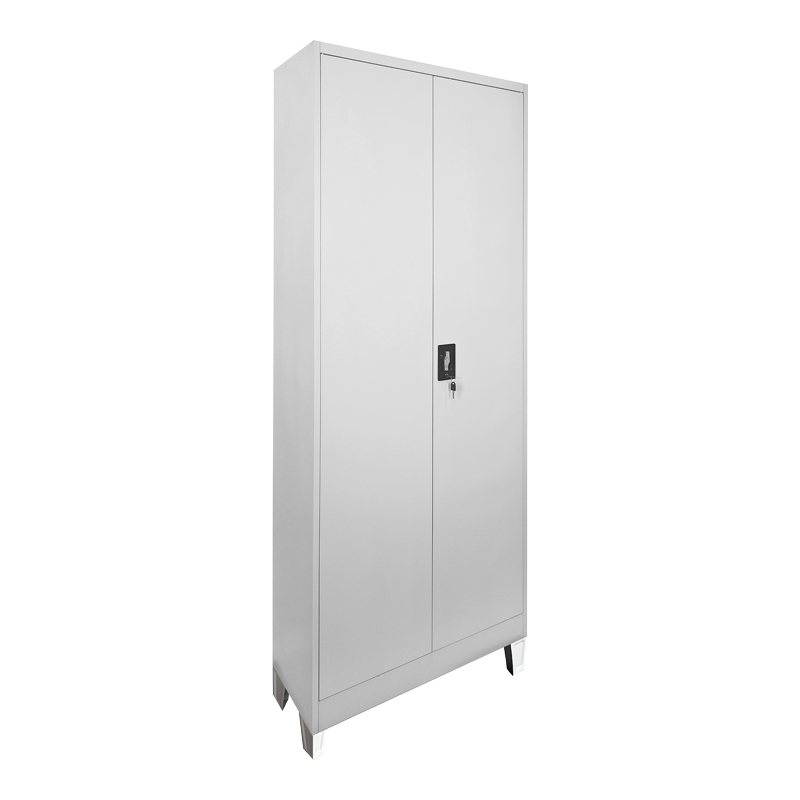 Метален гардероб Ugren в светло сиво 70x40x190 см - Image 2