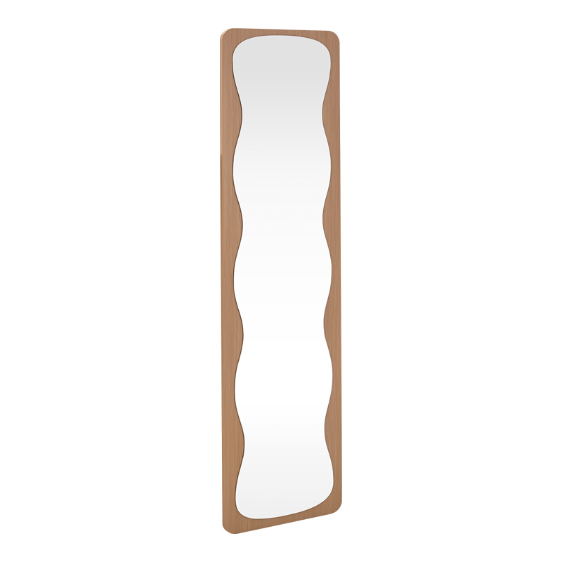 Огледало Jenia от MDF в естествен цвят 40x40x160 см