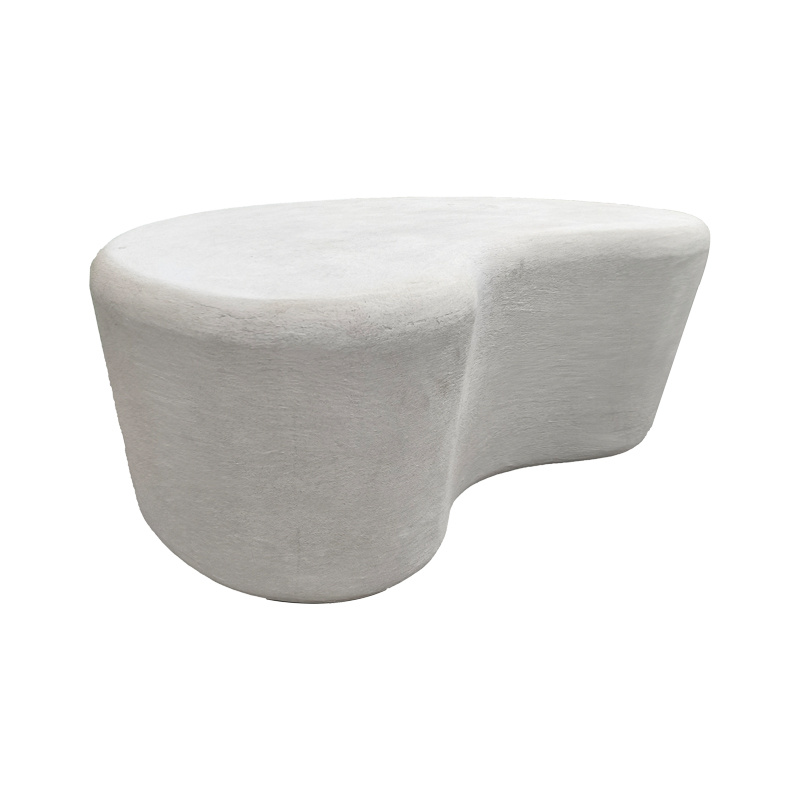 Холна маса Fedris MDF бяла 80x70x34см - Image 2