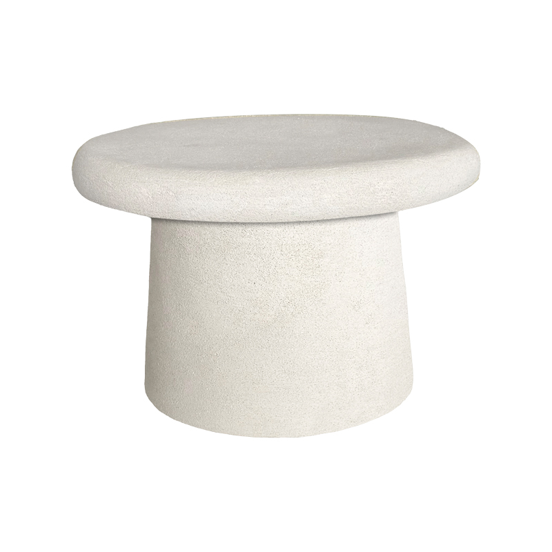Холна маса Herona MDF бяла Φ60x40см - Image 2
