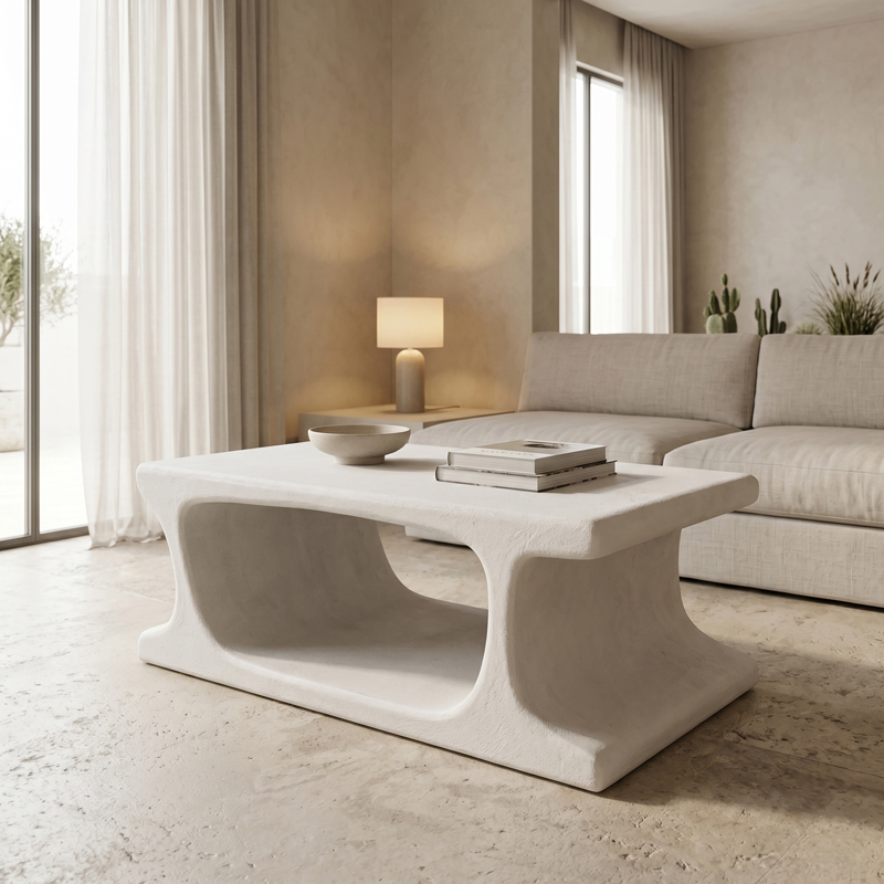 Холна маса Nafel MDF бяла 120x60x45см