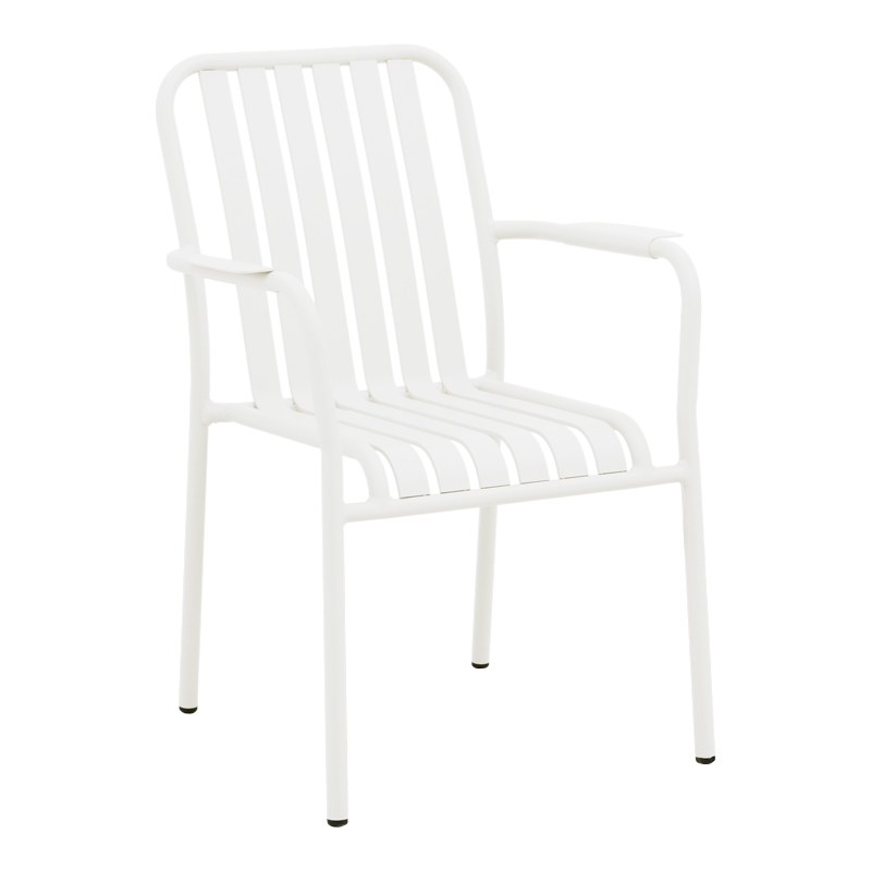 Трапезна маса Dagyn Vista комплект от 7 части бял алуминий 180-240x90x76см - Image 10