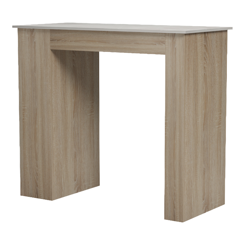 Бар маса Riff sonoma-beige мраморна повърхност 120x55x105см - Image 3