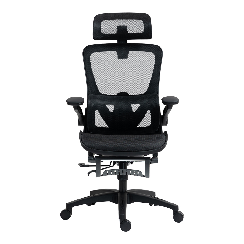 Офис стол Zenyk mesh черен 63x70x126 см - Image 9
