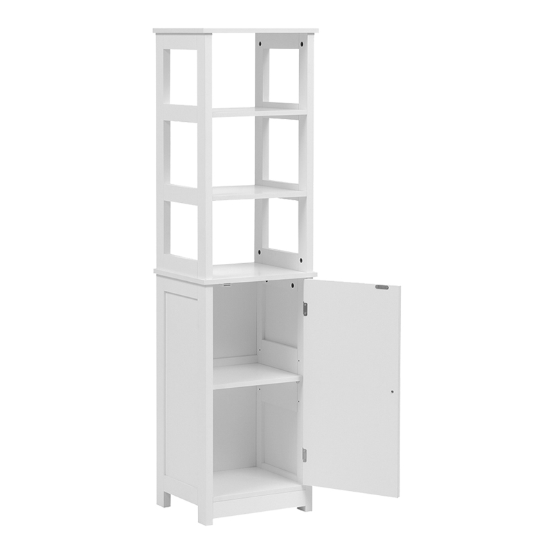 Larben MDF бял шкаф 40x33x150см - Image 3
