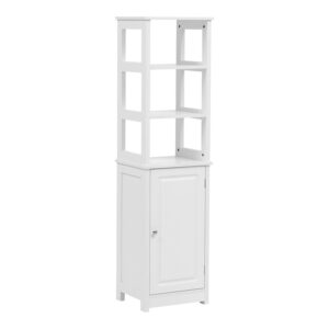 Larben MDF бял шкаф 40x33x150см