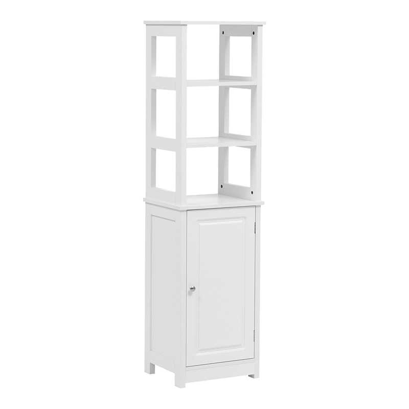 Larben MDF бял шкаф 40x33x150см