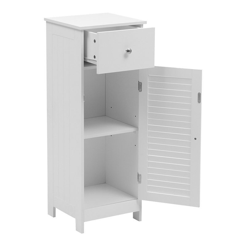 Chesy MDF бял колонен шкаф 32x30x87см - Image 2