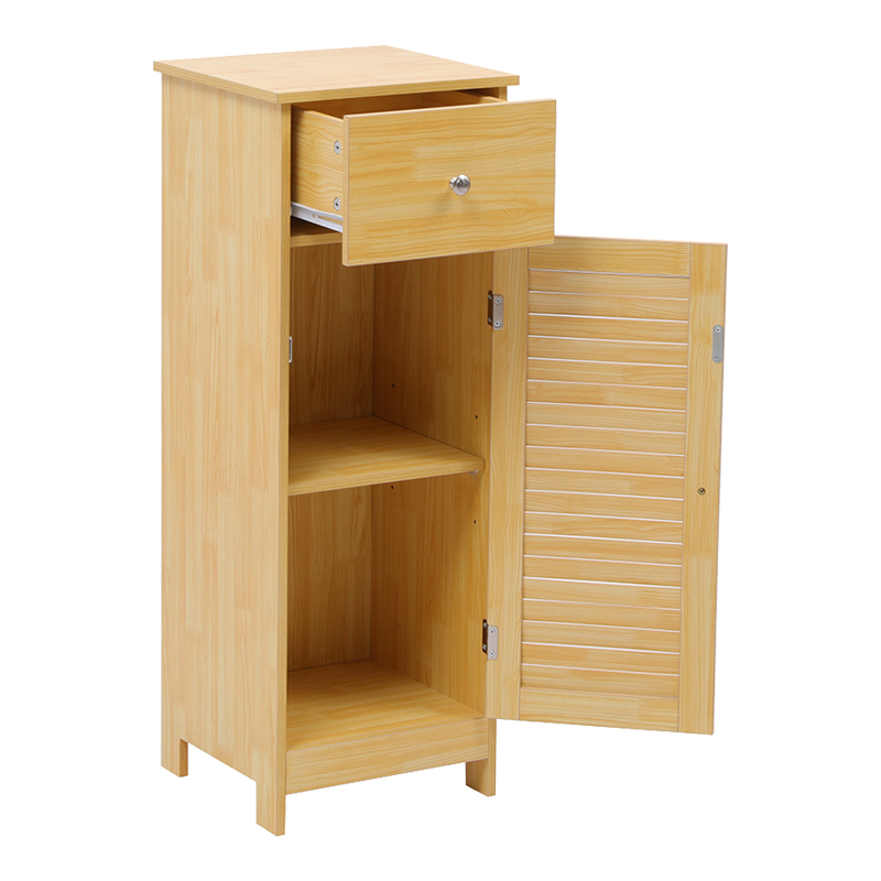 Шкаф Chesy от MDF в естествен цвят 32x30x87см - Image 2