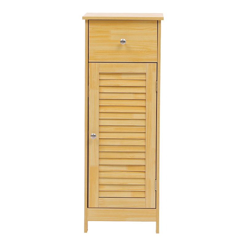 Шкаф Chesy от MDF в естествен цвят 32x30x87см - Image 4