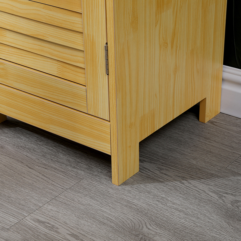 Шкаф Chesy от MDF в естествен цвят 32x30x87см - Image 8