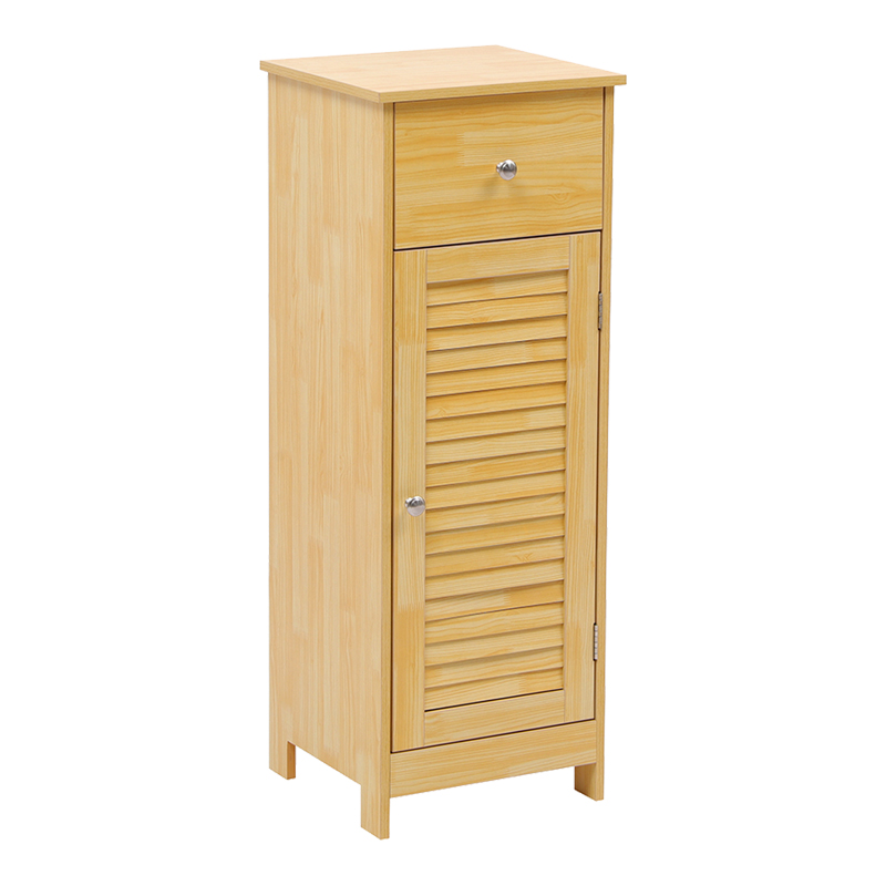 Шкаф Chesy от MDF в естествен цвят 32x30x87см