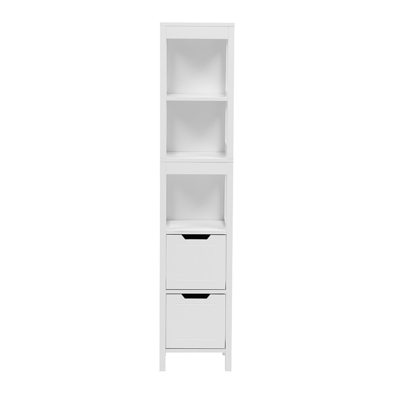Kelby MDF бял колонен шкаф 30x30x144 см - Image 5