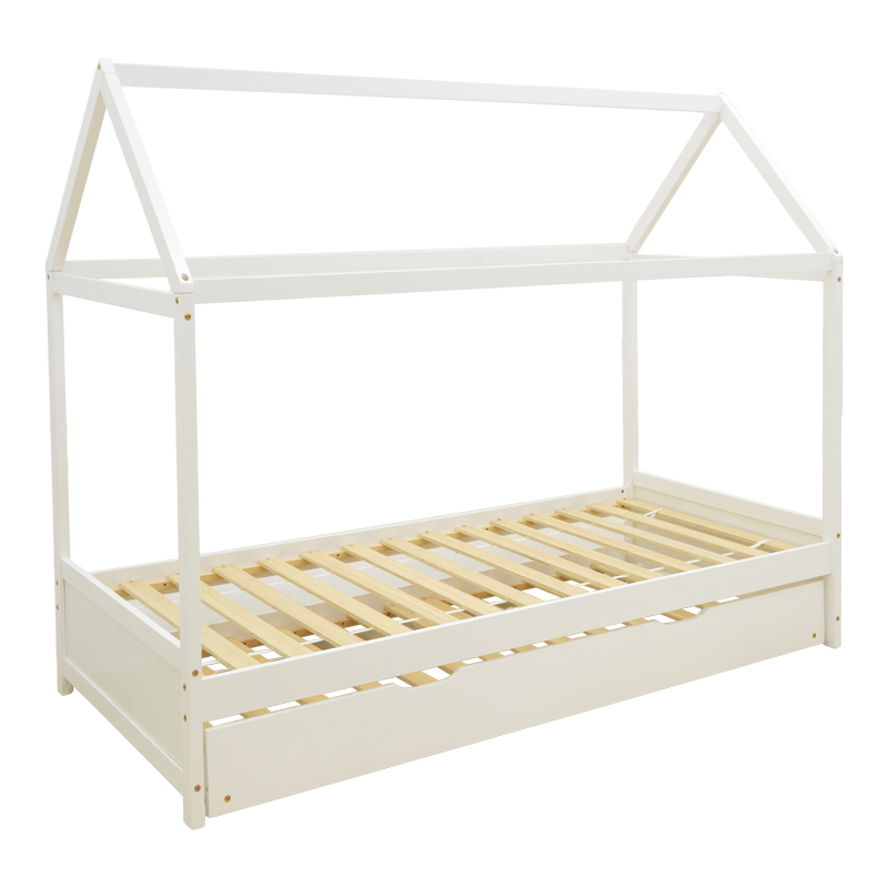Детски легла DreamHouse Montessori бор бяло 90x190см - Image 2