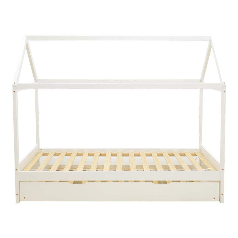 Детски легла DreamHouse Montessori бор бяло 90x190см - Image 4