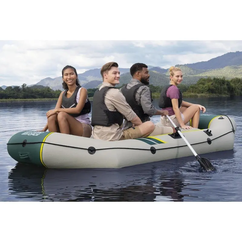 Надуваем четириместен сал 3.20mx 1.48mx 47cm Hydro-Force Ranger Elite X4 - Image 9