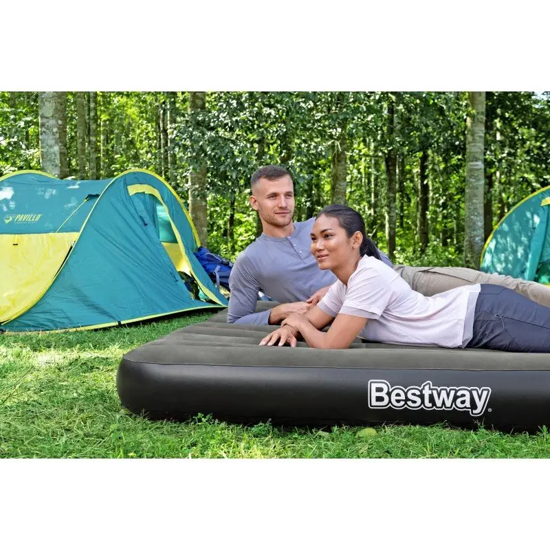 Надуваем матрак 2.03m x 1.52m x 25cm Tritech Air Mattress Queen - Image 5