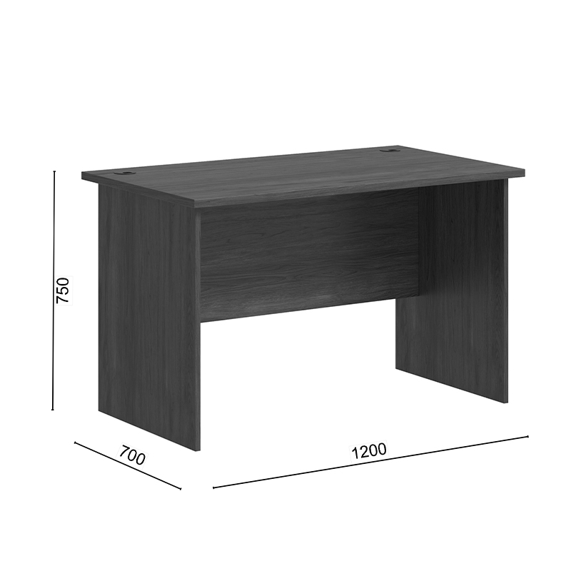 Професионално бюро Fesialo венге 120x70x75см - Image 6