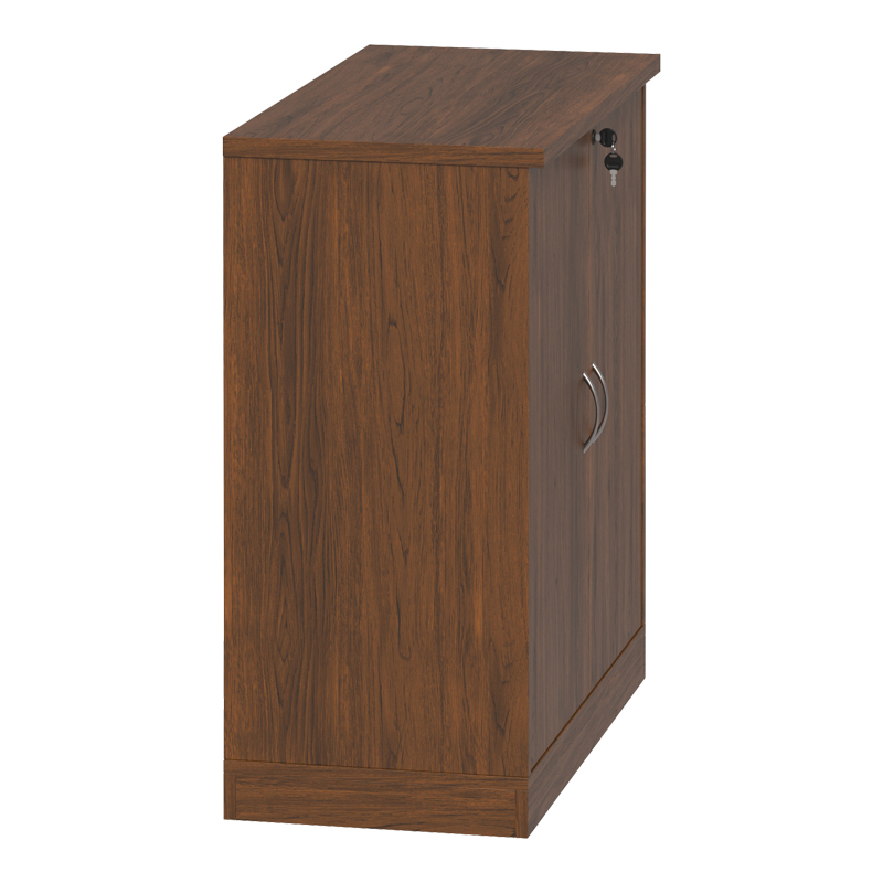 Нисък професионален офис шкаф Fesialo венге 80x41x80см - Image 5