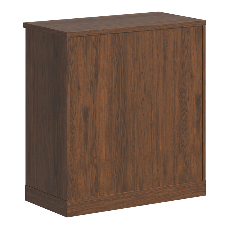 Нисък професионален офис шкаф Fesialo венге 80x41x80см - Image 6