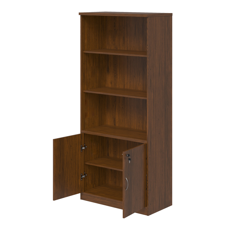Професионална офис библиотека Fesialo венге 80x40x180см - Image 2