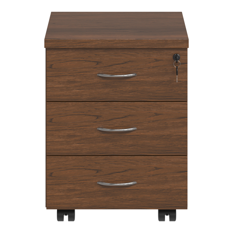 Професионален модул с чекмеджета на колелца Fesialo венге 39x47x52.5см - Image 3