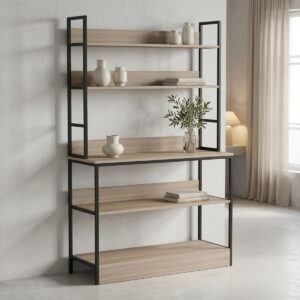 Подов рафт Oranis sonoma-black 105x38x165см