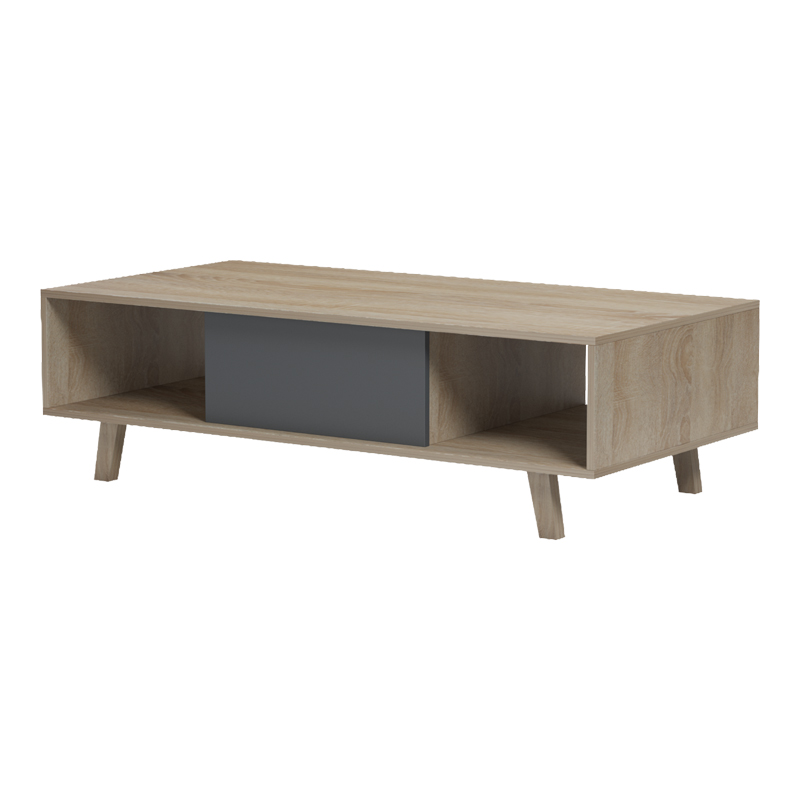 Холна маса Elonza sonoma-антрацит 120x60x36см - Image 5