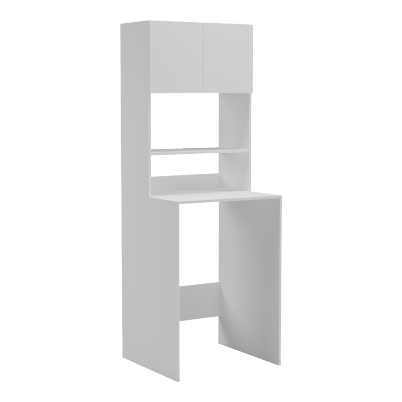 Шкаф за пране Chaxe бял 65x60x183.6 см - Image 2