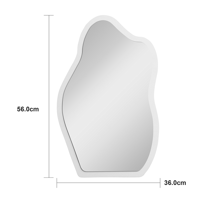 Огледало Evanthia бяло MDF 36x1.2x56 см - Image 4