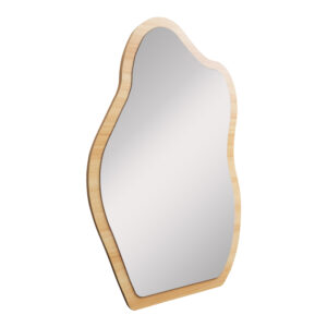 Огледало Evanthia от MDF в естествен нюанс 36x1.2x56 см