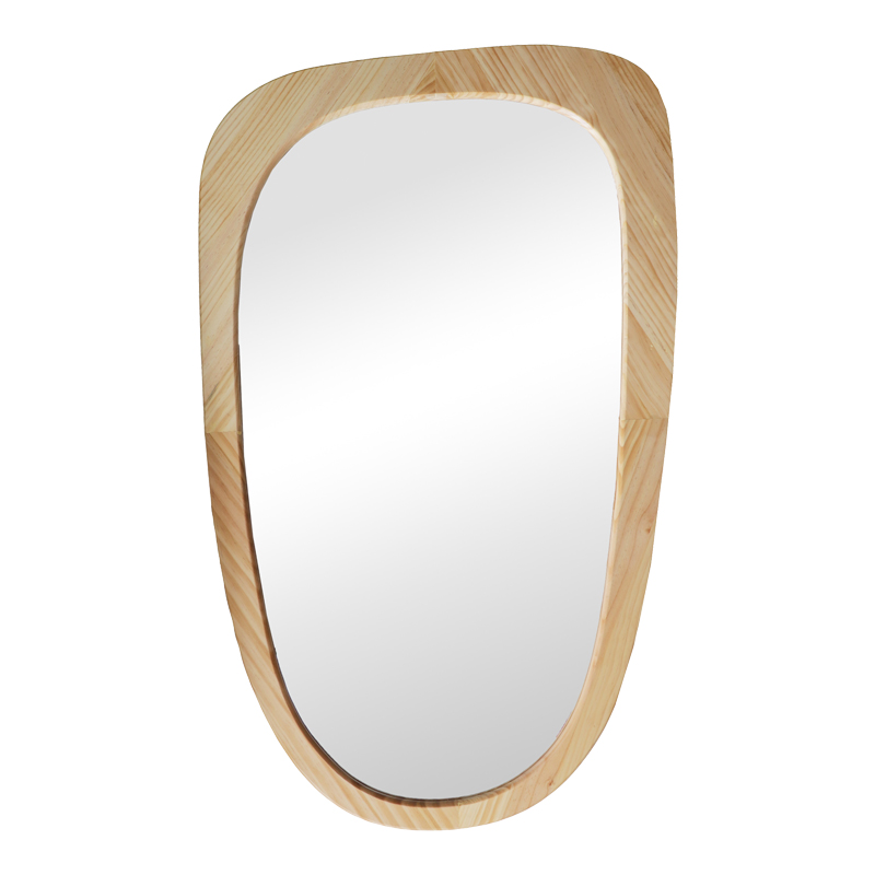Огледало Phaedra MDF в естествен нюанс 74x2.5x120 см - Image 3