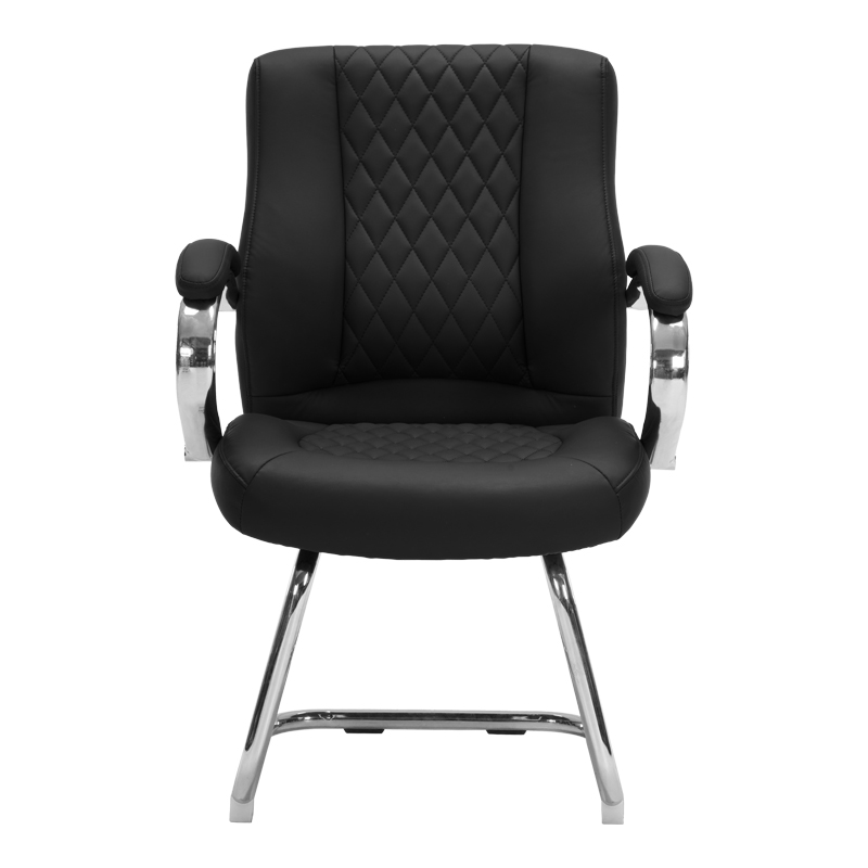 Посетителски стол Thiodore черен PU 67x49.5x100см - Image 4