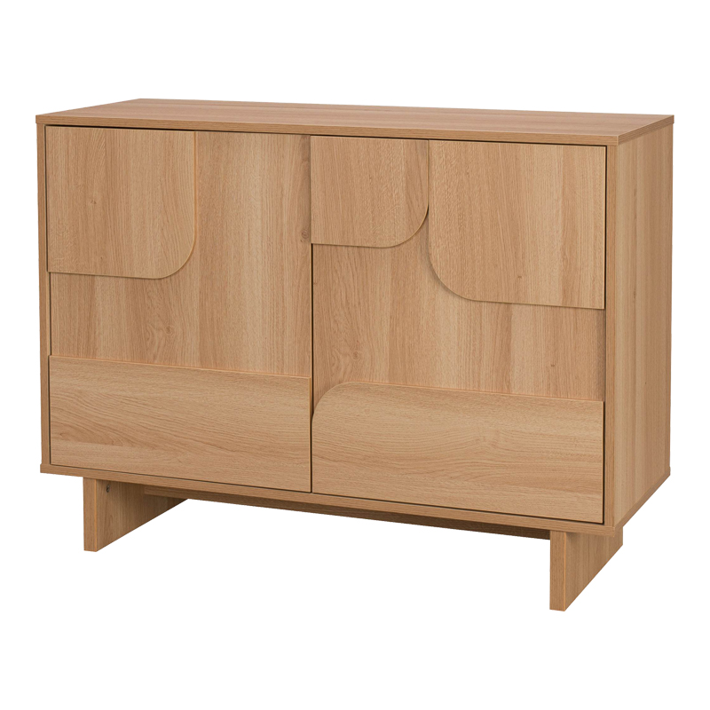 Jenfia MDF бюфет в естествен цвят 101.2x39x75.5см - Image 2