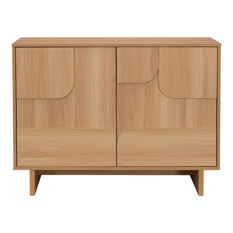 Jenfia MDF бюфет в естествен цвят 101.2x39x75.5см - Image 4