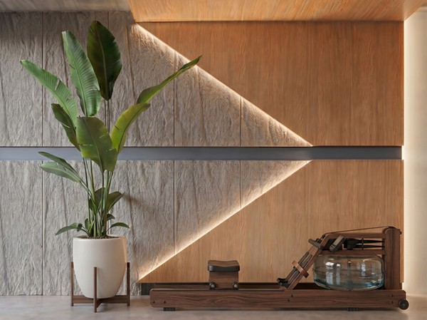 Изкуствен камък PU панел 301040 Stone Skin 600x1200 мм СВЕТЛО СИВ - Image 2