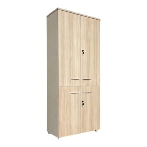 Офис шкаф Armadi в дъбово-бежово 80x40x200см
