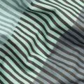 Спално бельо на райе Нептун ТЮРКОАЗ, 100% памук ранфорс, 5 части - Image 3
